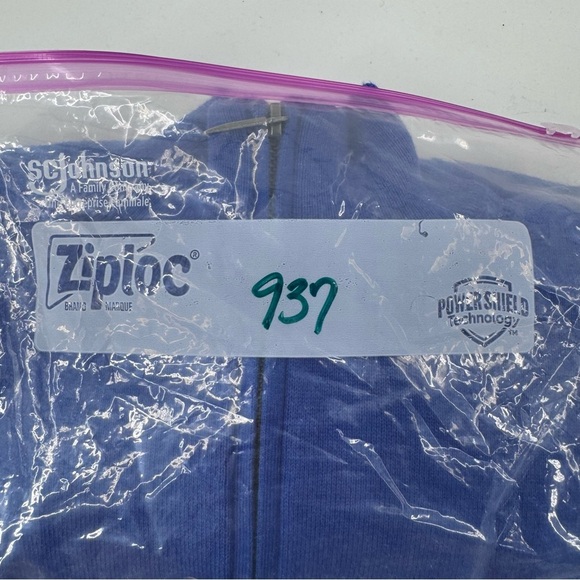 Brooks Brothers Blue Zip Up Sweater with Stand-Up Collar - Picture 8 of 8